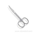 Customized Logo Stainless Steel Beauty Scissors Hairdressing Trimming Scissors Eyelash Scissors